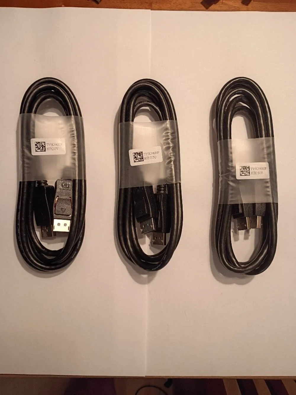 Displayport Cable, 6ft, lot 3